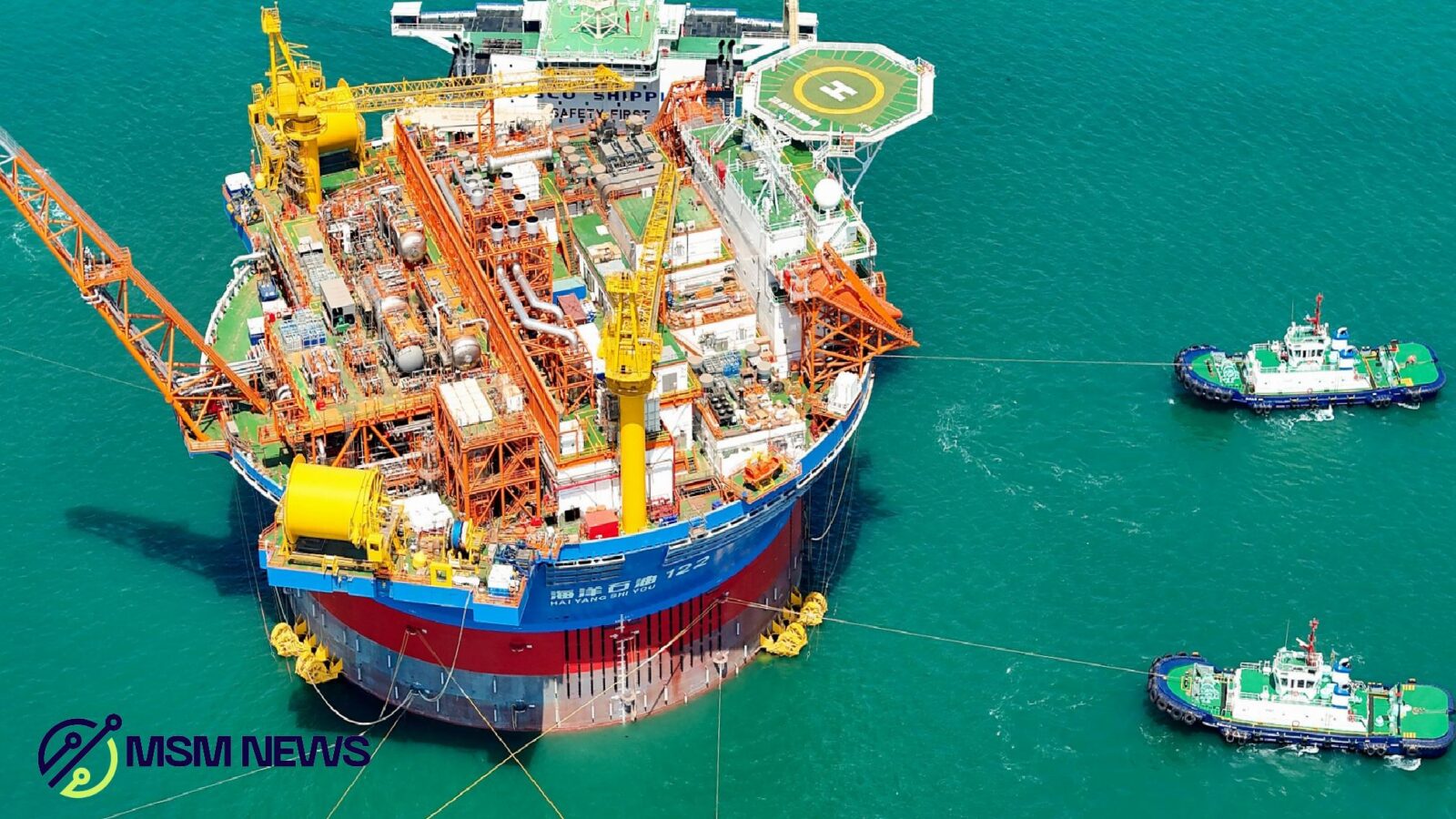 Asia’s 1st cylindrical FPSO facility loaded onto carrier for ...